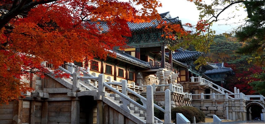 Thăm quan 3 ngôi chùa Hàn Quốc nổi tiếng