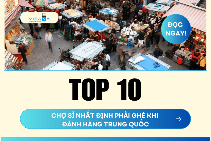 10 chợ sỉ nhất định phải ghé khi đánh hàng Trung Quốc