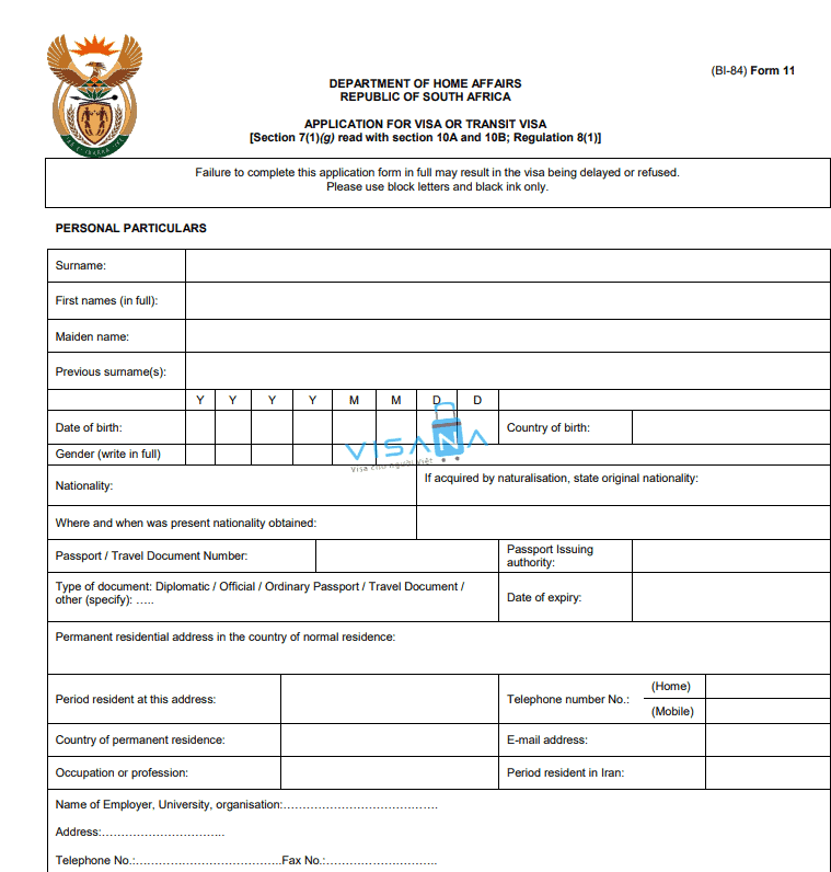 Hướng dẫn cách điền đơn xin visa Nam Phi không phải ai cũng biết
