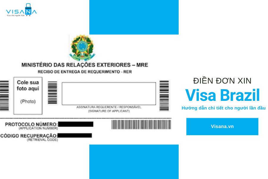 Hướng dẫn điền đơn xin visa Brazil – Cập nhật đầy đủ nhất